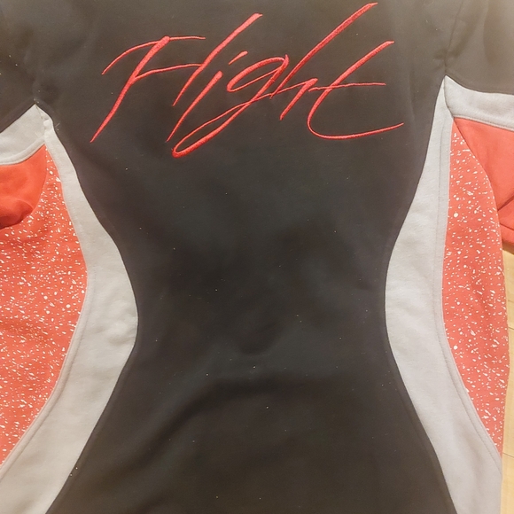 Vintage Jordan Flight Black and Red Jogging Set - Picture 5 of 7
